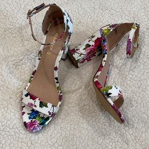 Madden Girl “Beella” Floral Multi-Color